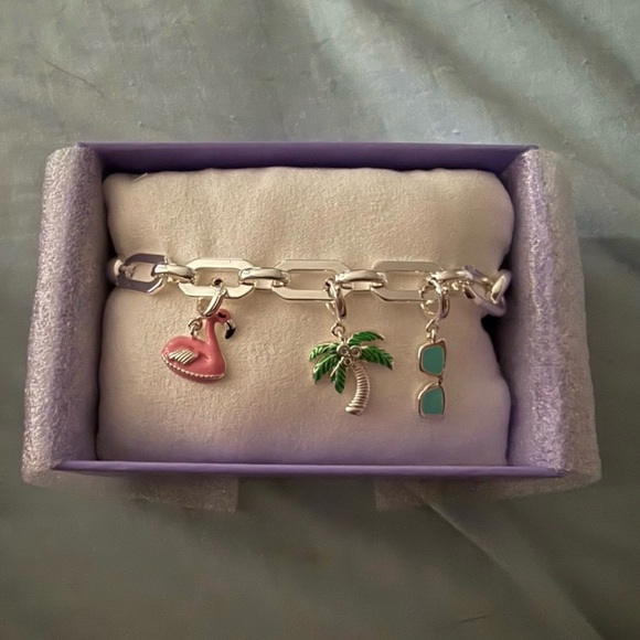 Bomb Party Jewelry - Bomb Party Charmelier “Tropical Getaways” Bracelet